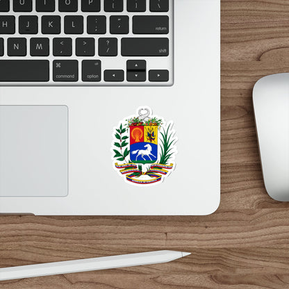 Coat of arms of Venezuela (1954-2006) STICKER Vinyl Die-Cut Decal-The Sticker Space