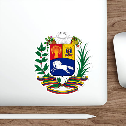 Coat of arms of Venezuela STICKER Vinyl Die-Cut Decal-The Sticker Space