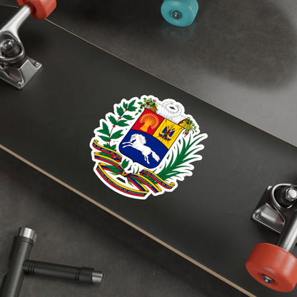 Coat of arms of Venezuela STICKER Vinyl Die-Cut Decal-The Sticker Space