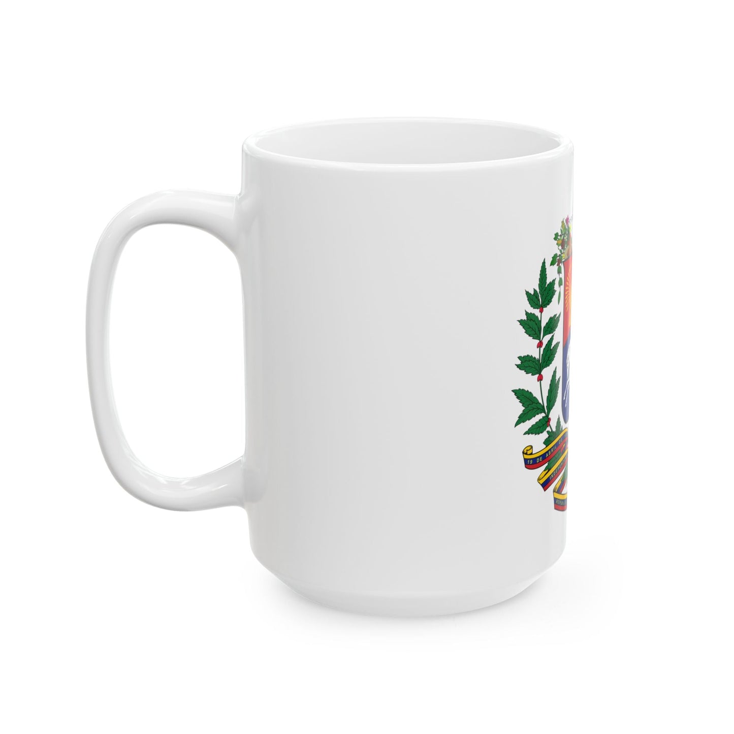 Coat of arms of Venezuela - White Coffee Mug