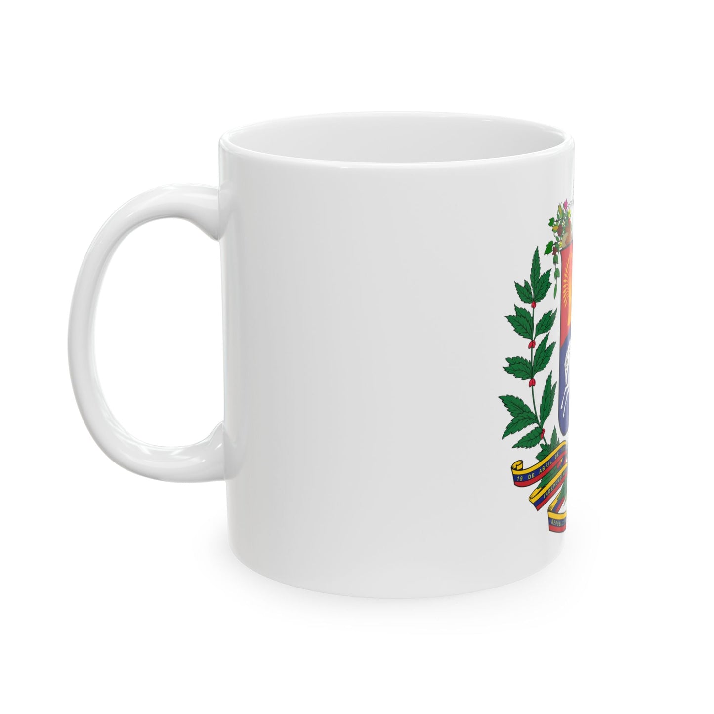 Coat of arms of Venezuela - White Coffee Mug