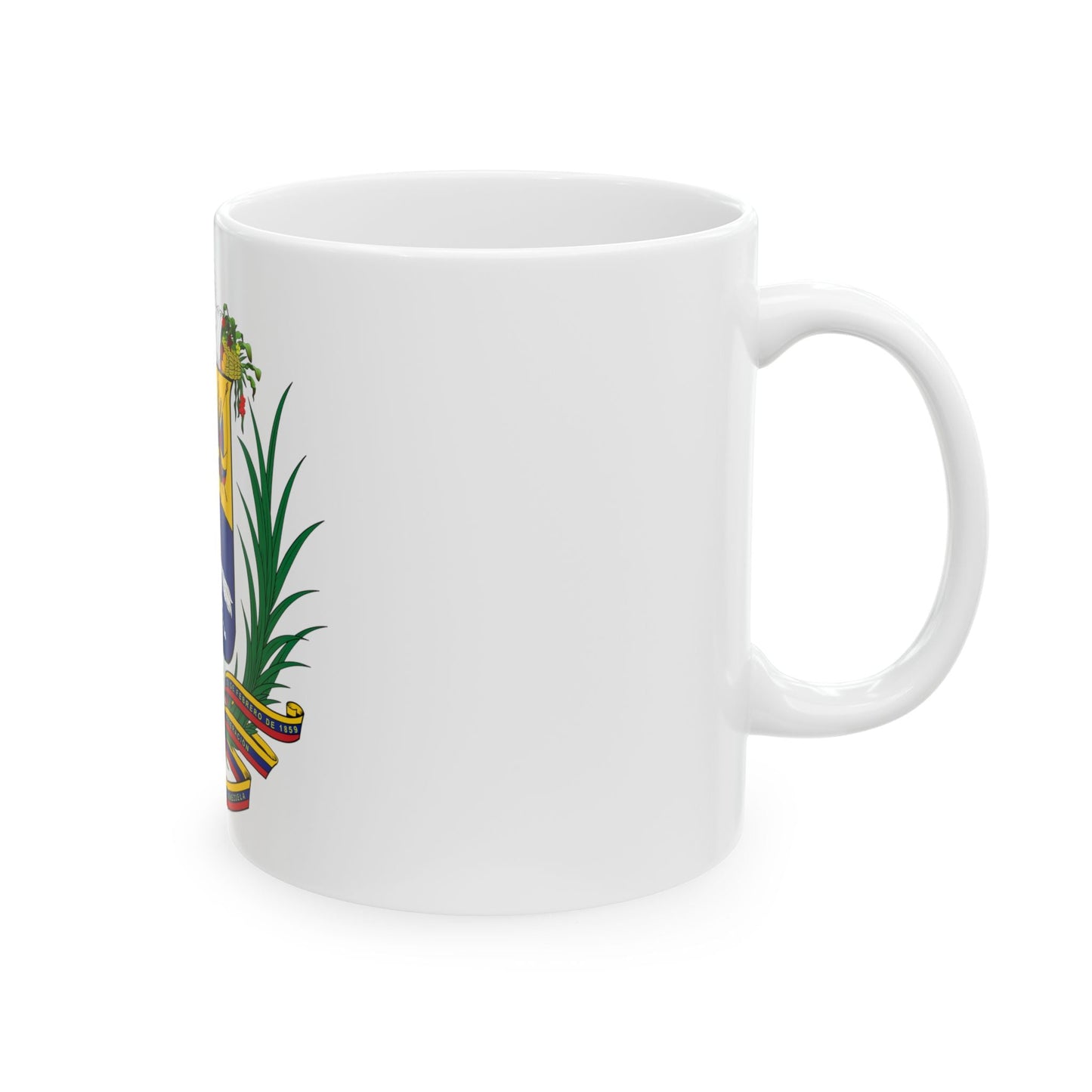 Coat of arms of Venezuela - White Coffee Mug