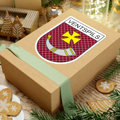 Coat of Arms of Ventspils (Latvia) (Coat of Arms) STICKER Vinyl Kiss-Cut Decal - The Sticker Space