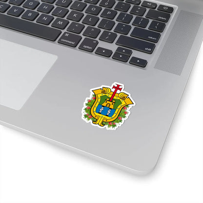 Coat of arms of Veracruz (Mexico) (Coat of Arms) STICKER Vinyl Kiss-Cut Decal - The Sticker Space