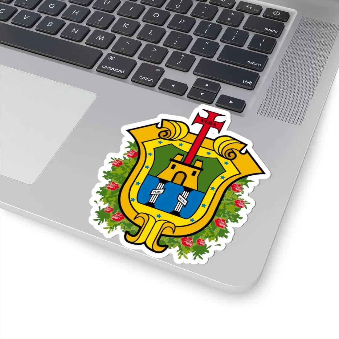Coat of arms of Veracruz (Mexico) (Coat of Arms) STICKER Vinyl Kiss-Cut Decal - The Sticker Space