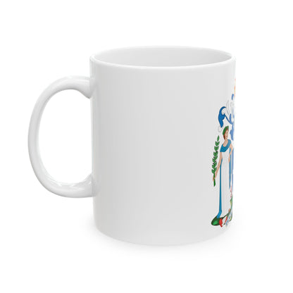 Coat of Arms of Victoria - White Coffee Mug