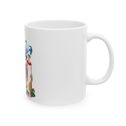 Coat of Arms of Victoria - White Coffee Mug