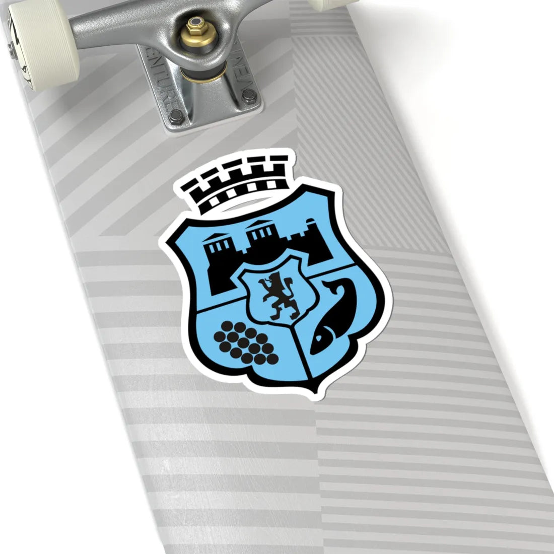 Coat of arms of Vidin (Bulgaria) (Coat of Arms) STICKER Vinyl Kiss-Cut Decal - The Sticker Space