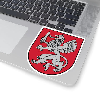 Coat of arms of Vidzeme (Latvia) (Coat of Arms) STICKER Vinyl Kiss-Cut Decal - The Sticker Space