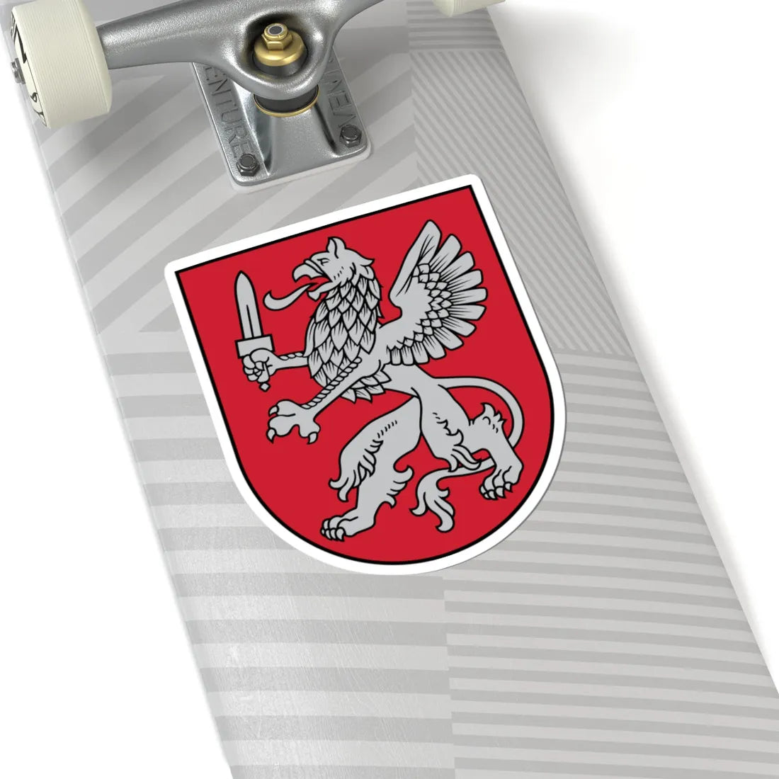 Coat of arms of Vidzeme (Latvia) (Coat of Arms) STICKER Vinyl Kiss-Cut Decal - The Sticker Space