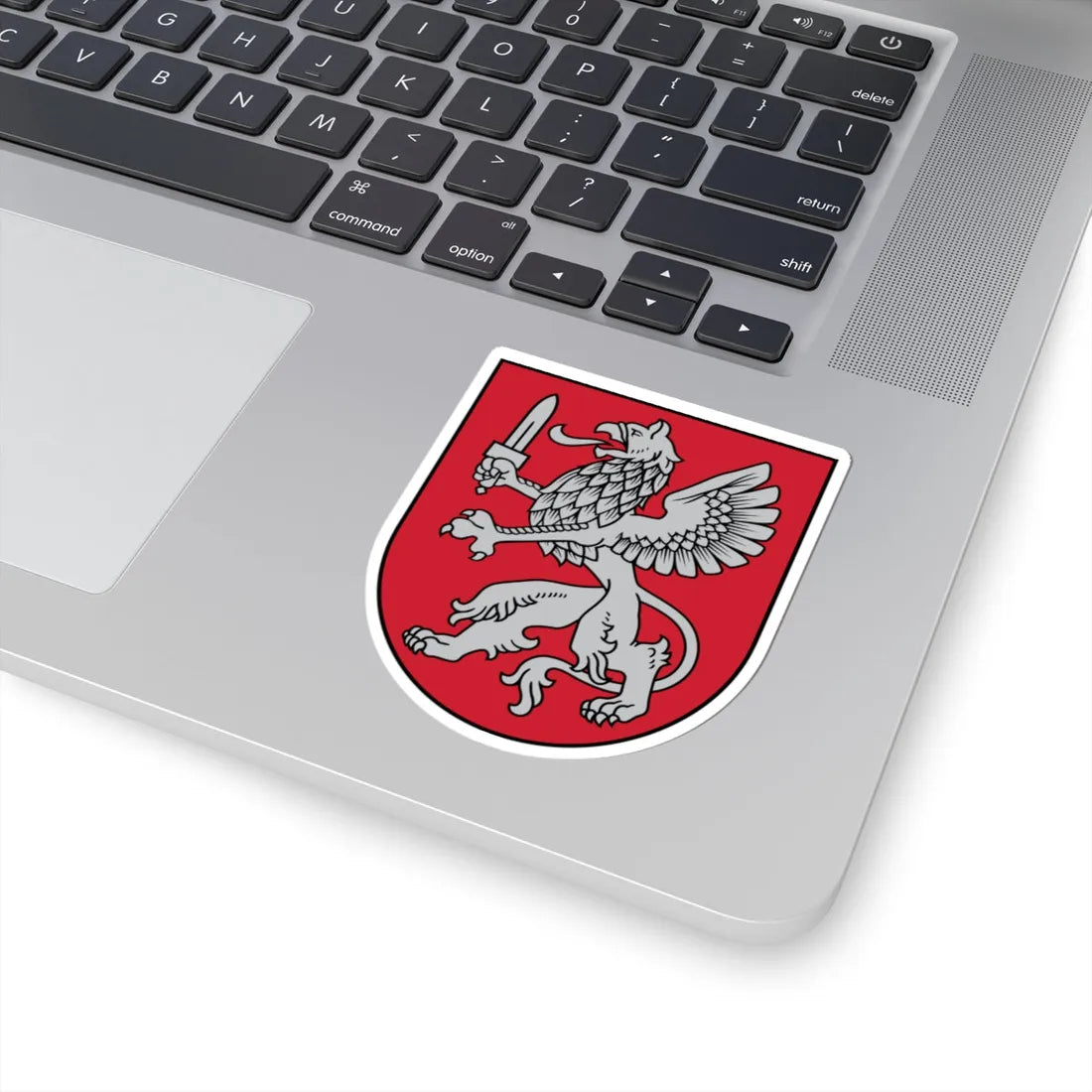 Coat of arms of Vidzeme (Latvia) (Coat of Arms) STICKER Vinyl Kiss-Cut Decal - The Sticker Space