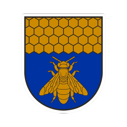 Coat of Arms of Viļāni (Latvia) (Coat of Arms) STICKER Vinyl Kiss-Cut Decal 2 Inch White - The Sticker Space