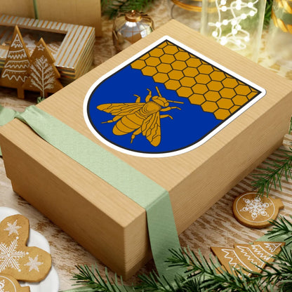 Coat of Arms of Viļāni (Latvia) (Coat of Arms) STICKER Vinyl Kiss-Cut Decal - The Sticker Space