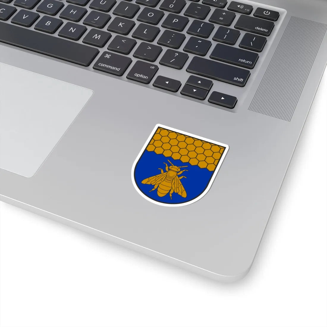 Coat of Arms of Viļāni (Latvia) (Coat of Arms) STICKER Vinyl Kiss-Cut Decal - The Sticker Space