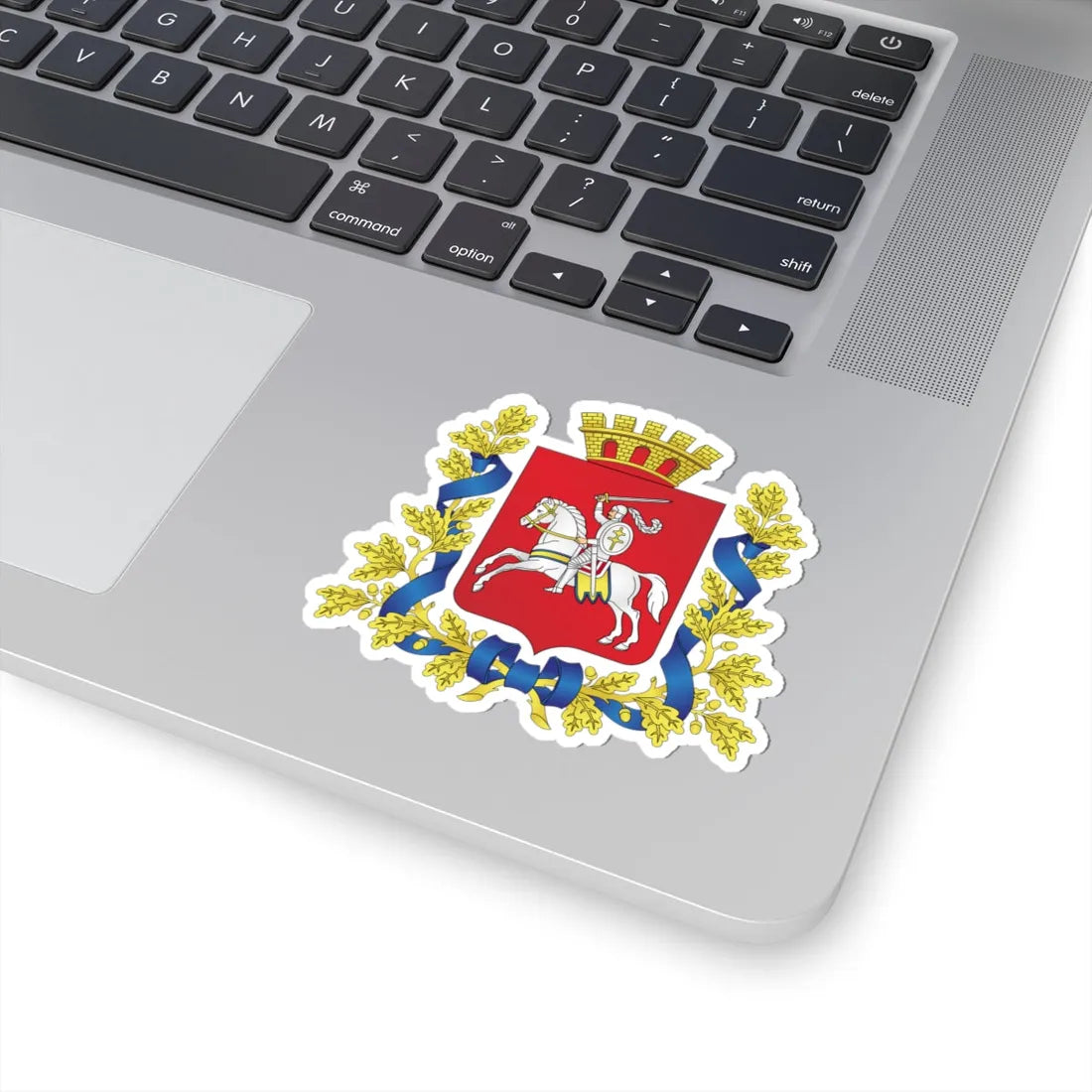 Coat of Arms of Vitsebsk Voblasts (Belarus) (Coat of Arms) STICKER Vinyl Kiss-Cut Decal - The Sticker Space