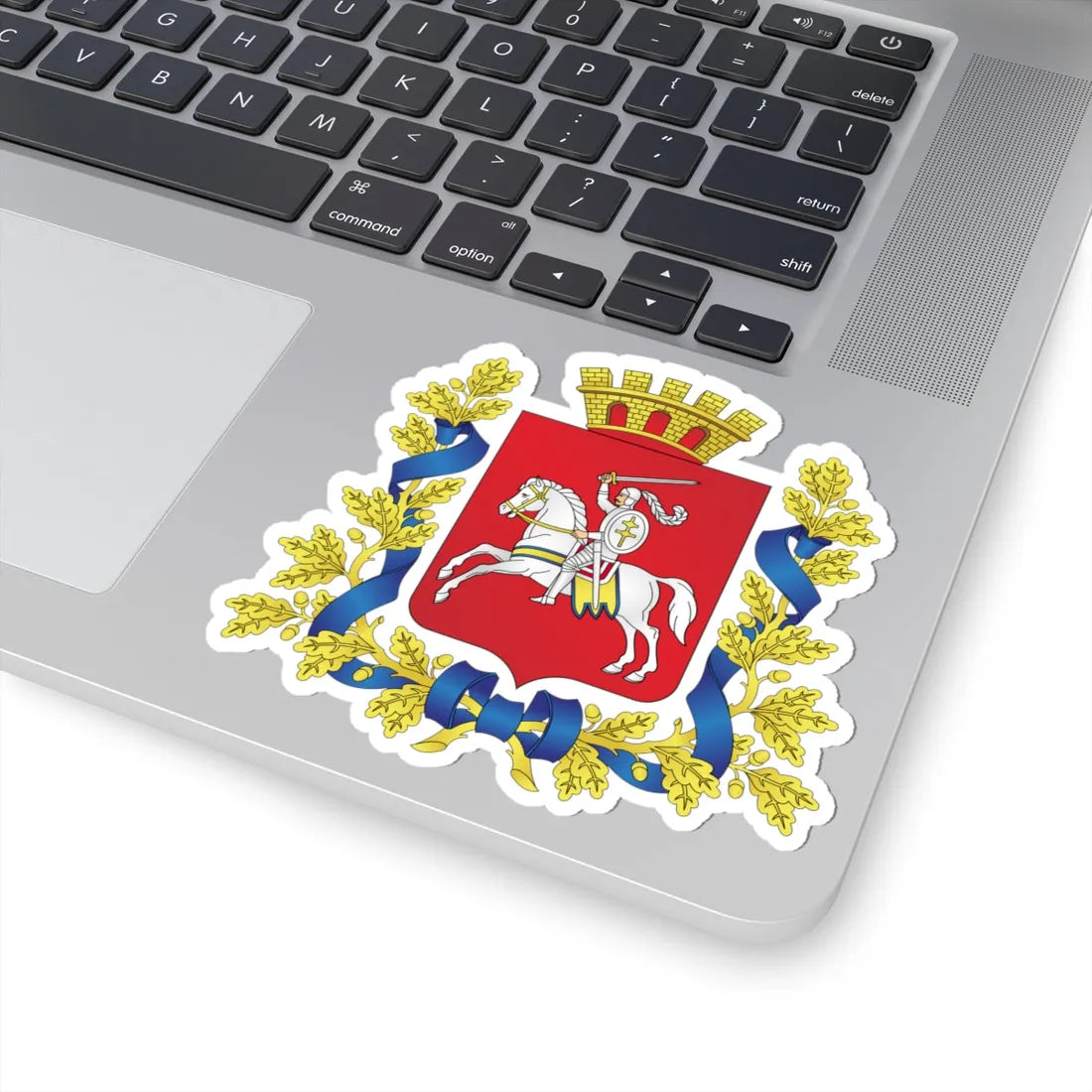 Coat of Arms of Vitsebsk Voblasts (Belarus) (Coat of Arms) STICKER Vinyl Kiss-Cut Decal - The Sticker Space