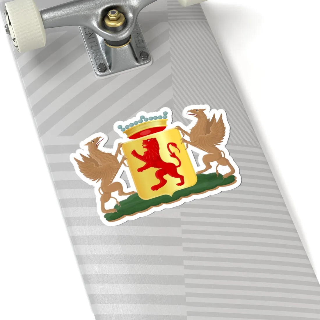 Coat of arms of Vlaardingen (Netherlands) (Coat of Arms) STICKER Vinyl Kiss-Cut Decal - The Sticker Space