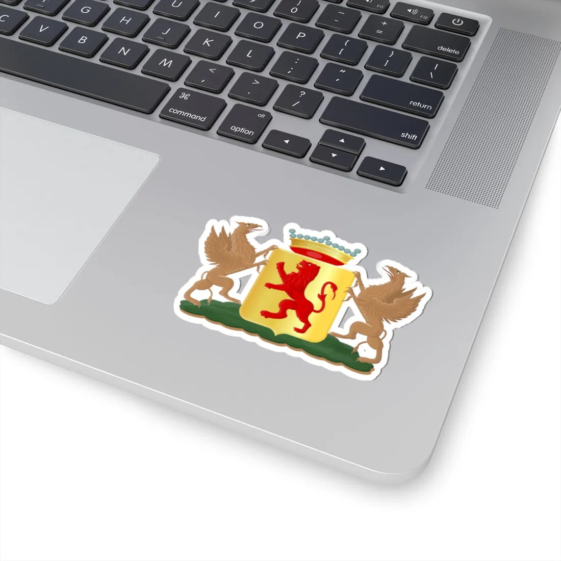 Coat of arms of Vlaardingen (Netherlands) (Coat of Arms) STICKER Vinyl Kiss-Cut Decal - The Sticker Space
