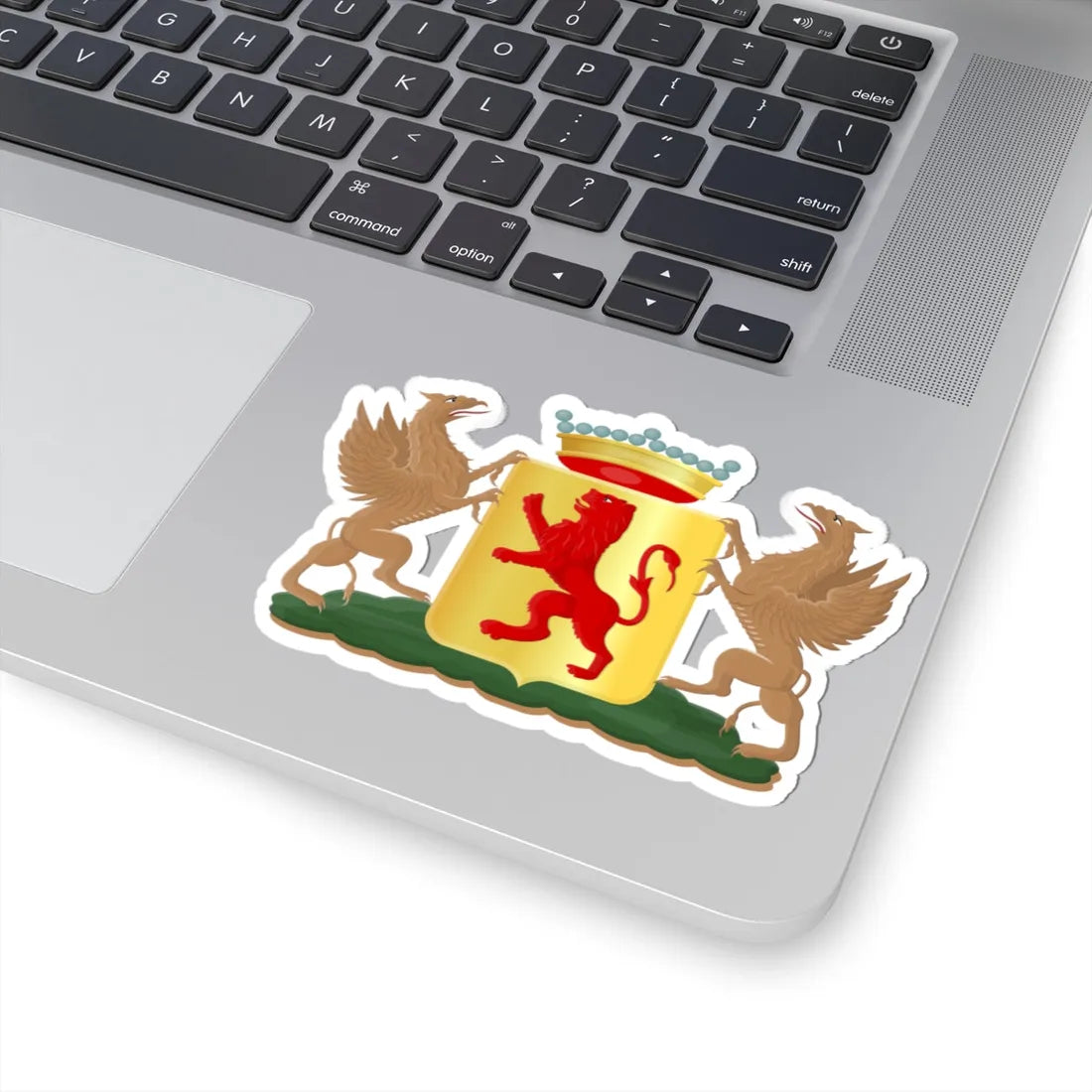 Coat of arms of Vlaardingen (Netherlands) (Coat of Arms) STICKER Vinyl Kiss-Cut Decal - The Sticker Space