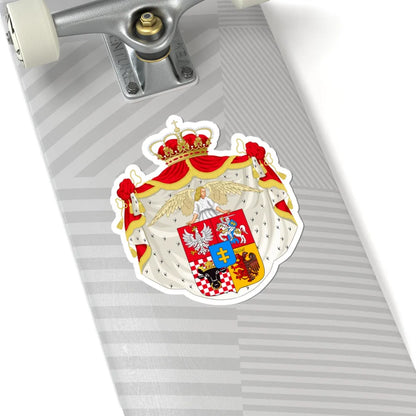 Coat of Arms of Vladislav Warnenczyk (Lithuania) (Coat of Arms) STICKER Vinyl Kiss-Cut Decal - The Sticker Space