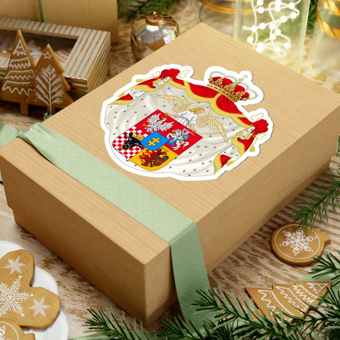 Coat of Arms of Vladislav Warnenczyk (Lithuania) (Coat of Arms) STICKER Vinyl Kiss-Cut Decal - The Sticker Space