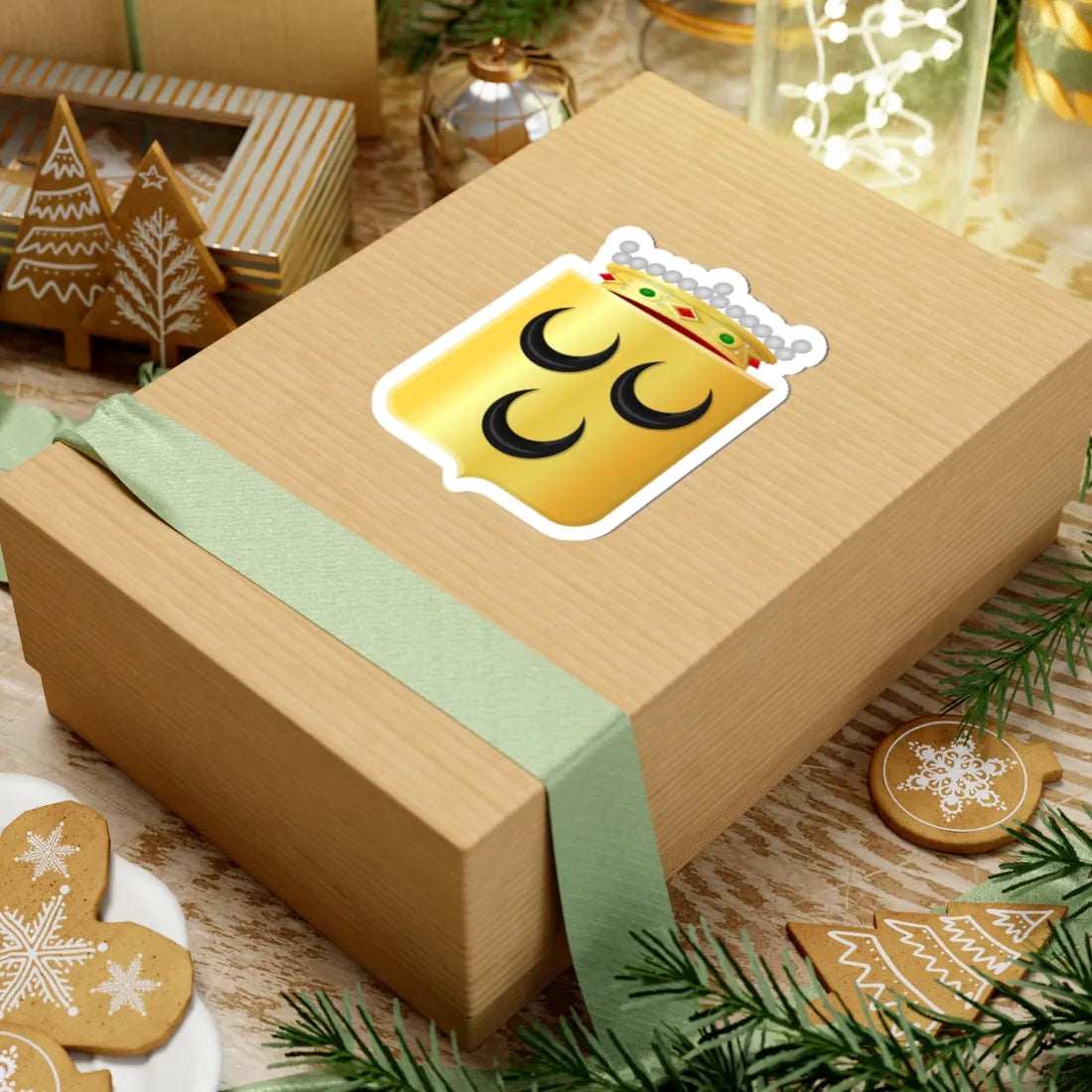 Coat of arms of Voorschoten (Netherlands) (Coat of Arms) STICKER Vinyl Kiss-Cut Decal - The Sticker Space