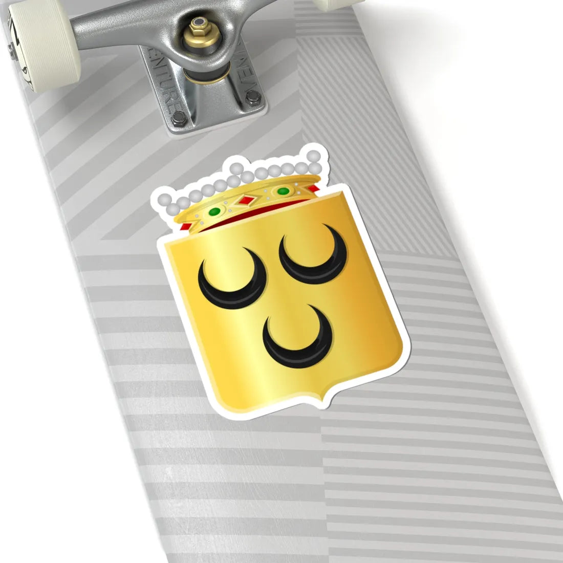 Coat of arms of Voorschoten (Netherlands) (Coat of Arms) STICKER Vinyl Kiss-Cut Decal - The Sticker Space