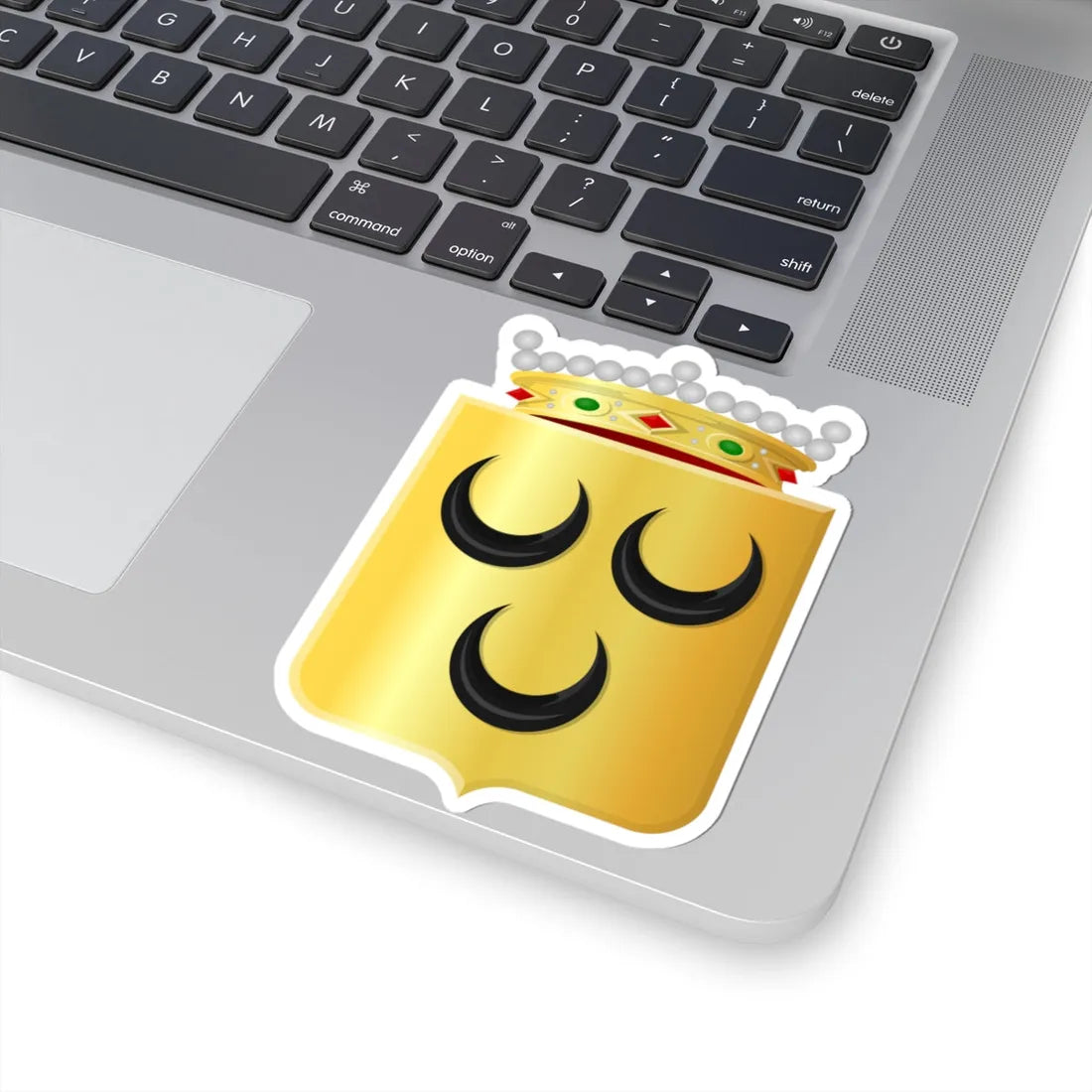 Coat of arms of Voorschoten (Netherlands) (Coat of Arms) STICKER Vinyl Kiss-Cut Decal - The Sticker Space