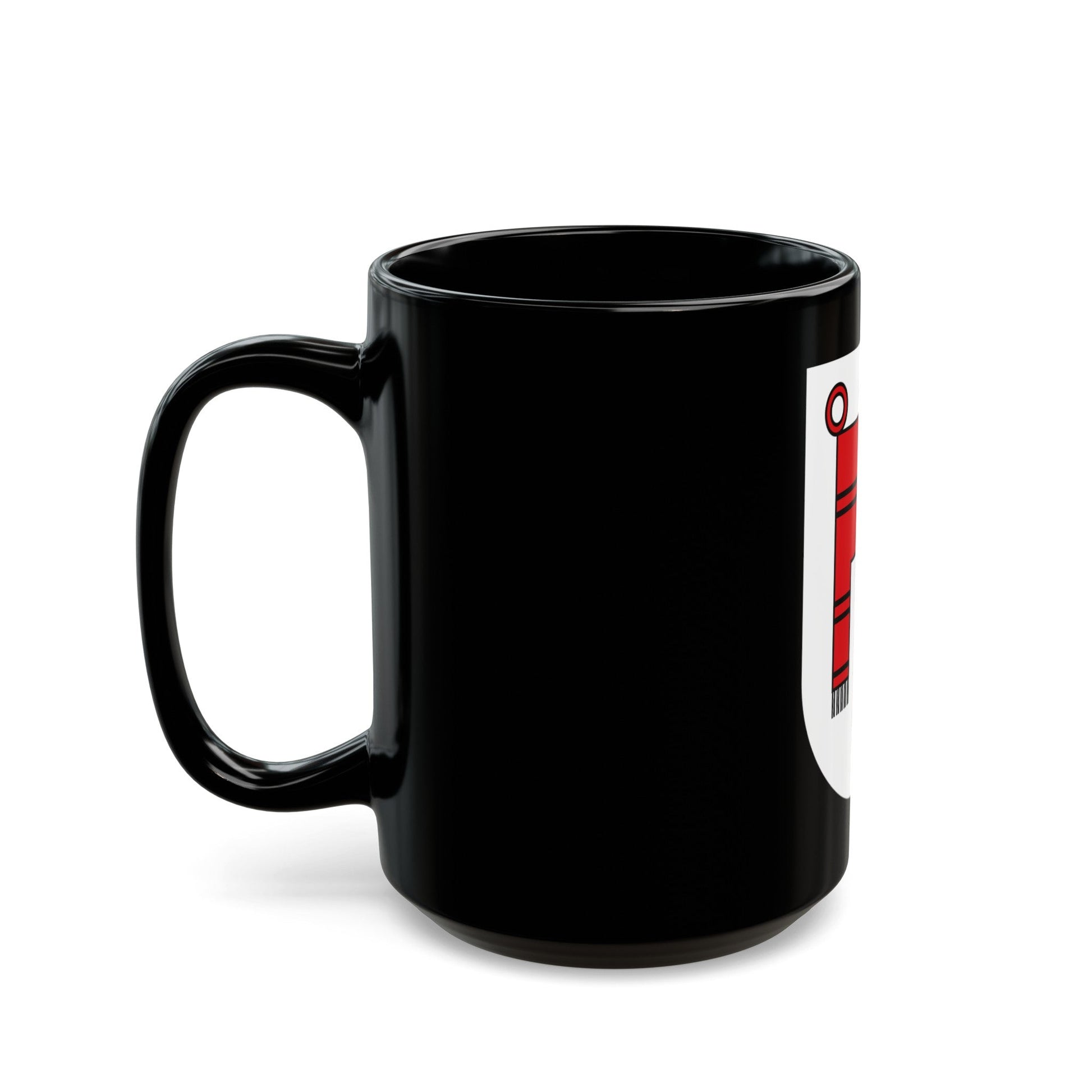 Coat of Arms of Vorarlberg Austria - Black Coffee Mug-The Sticker Space