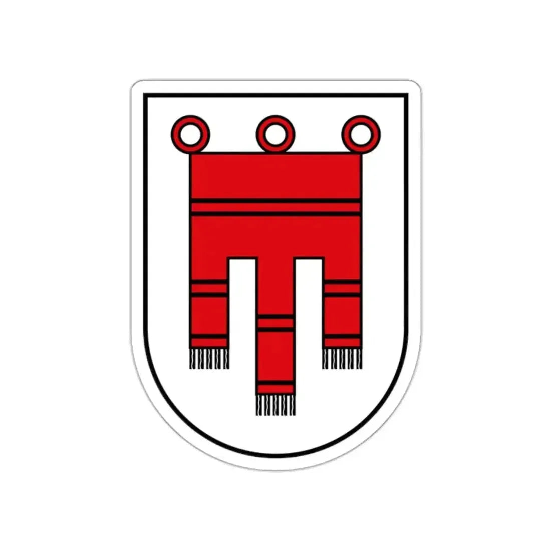 Coat of Arms of Vorarlberg Austria STICKER Vinyl Die-Cut Decal - The Sticker Space