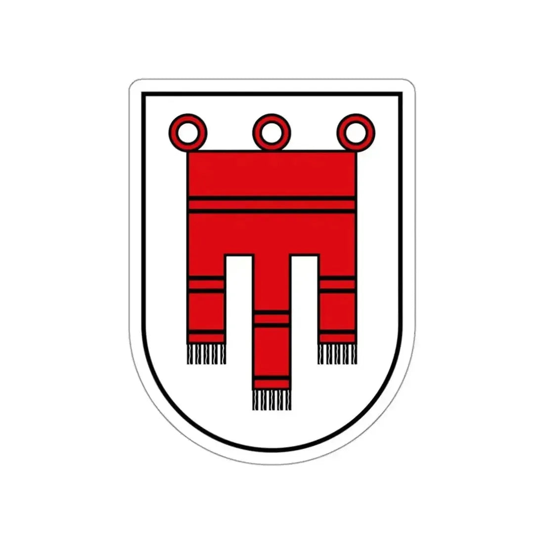 Coat of Arms of Vorarlberg Austria STICKER Vinyl Die-Cut Decal - The Sticker Space