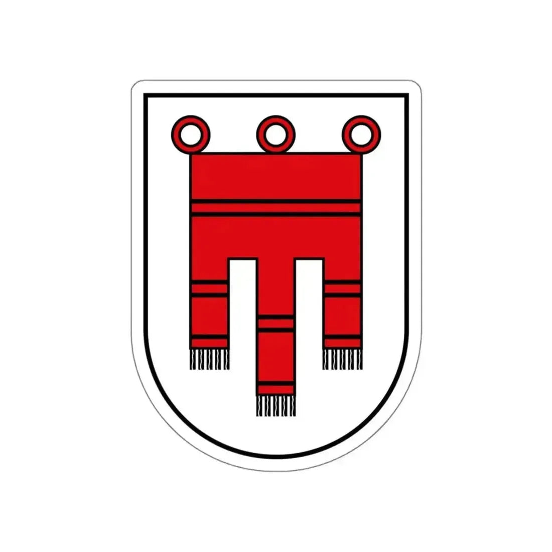Coat of Arms of Vorarlberg Austria STICKER Vinyl Die-Cut Decal - The Sticker Space