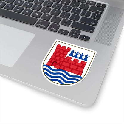 Coat of arms of Vordingborg (Denmark) (Coat of Arms) STICKER Vinyl Kiss-Cut Decal - The Sticker Space