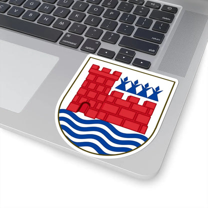 Coat of arms of Vordingborg (Denmark) (Coat of Arms) STICKER Vinyl Kiss-Cut Decal - The Sticker Space