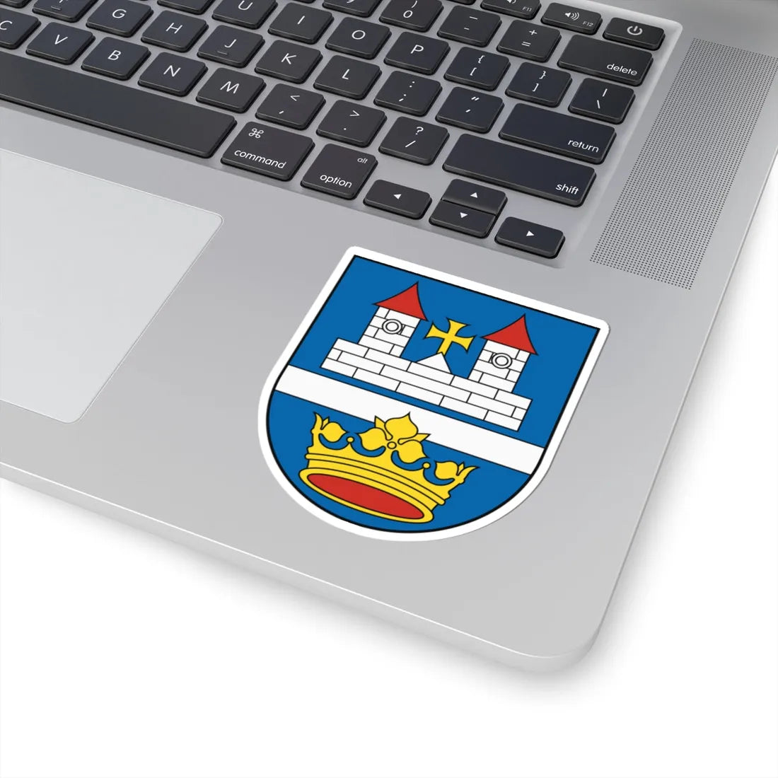 Coat of Arms of Vrakuňa (Slovakia) (Coat of Arms) STICKER Vinyl Kiss-Cut Decal - The Sticker Space