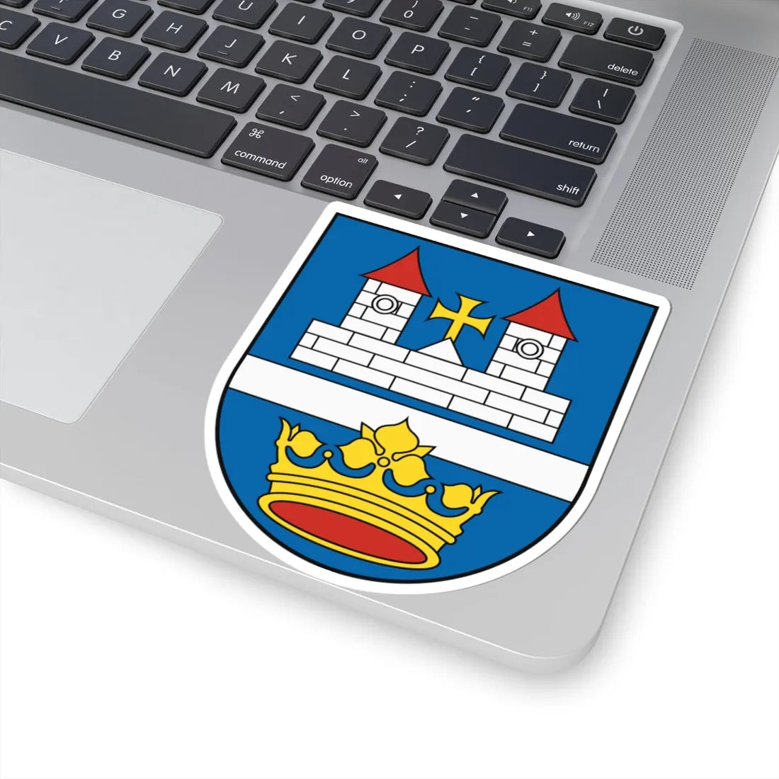 Coat of Arms of Vrakuňa (Slovakia) (Coat of Arms) STICKER Vinyl Kiss-Cut Decal - The Sticker Space