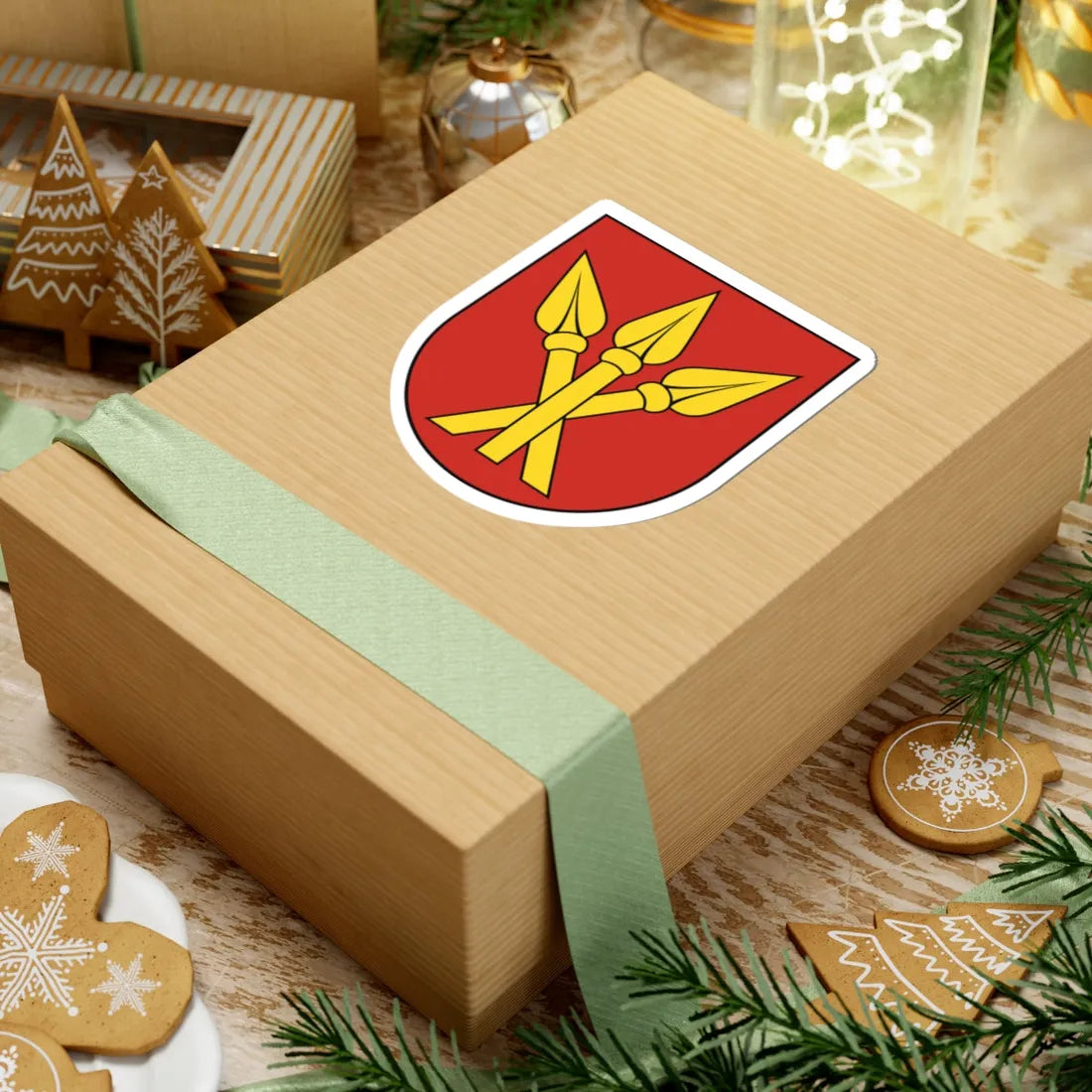 Coat of Arms of Vráble (Slovakia) (Coat of Arms) STICKER Vinyl Kiss-Cut Decal - The Sticker Space