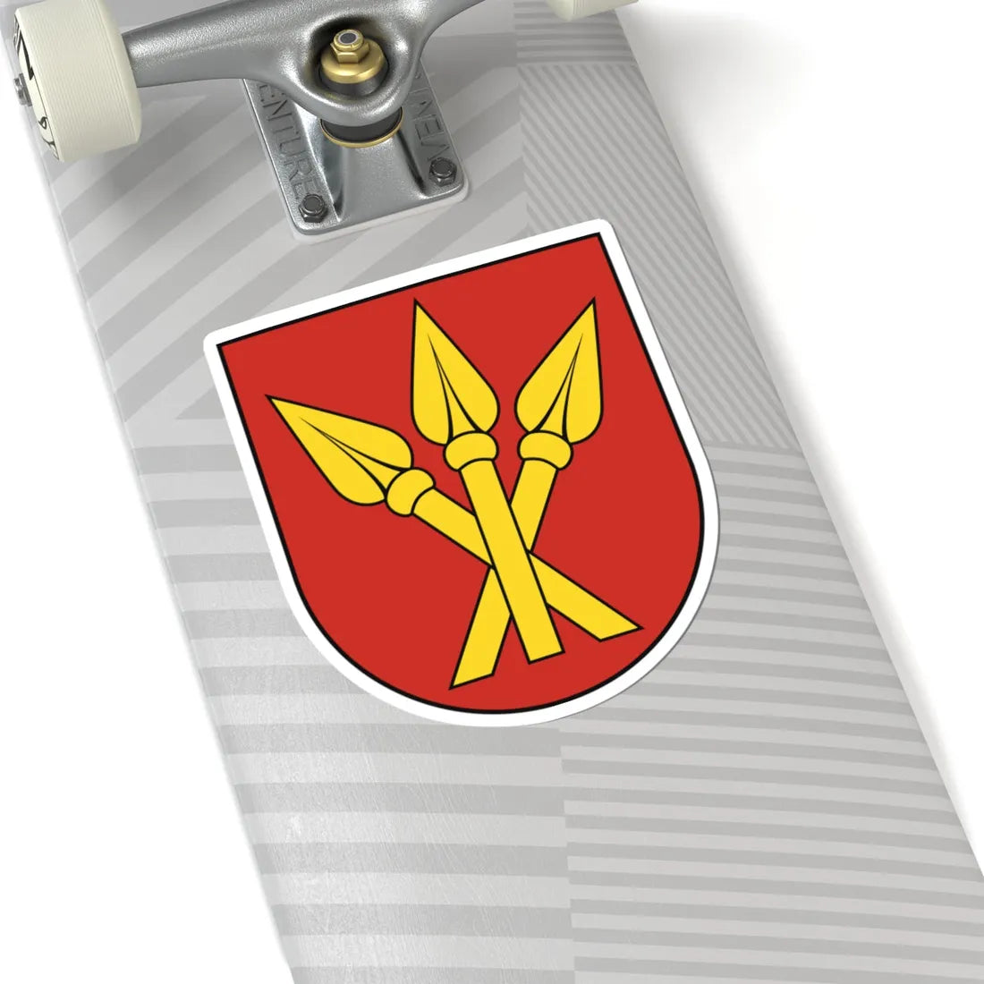 Coat of Arms of Vráble (Slovakia) (Coat of Arms) STICKER Vinyl Kiss-Cut Decal - The Sticker Space