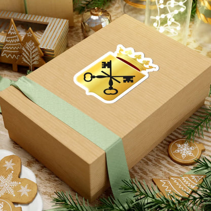 Coat of arms of Waddinxveen (Netherlands) (Coat of Arms) STICKER Vinyl Kiss-Cut Decal - The Sticker Space