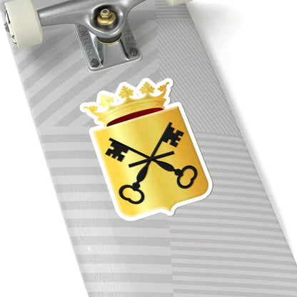Coat of arms of Waddinxveen (Netherlands) (Coat of Arms) STICKER Vinyl Kiss-Cut Decal - The Sticker Space