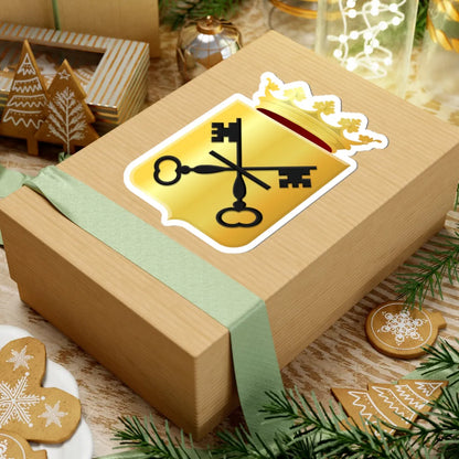 Coat of arms of Waddinxveen (Netherlands) (Coat of Arms) STICKER Vinyl Kiss-Cut Decal - The Sticker Space