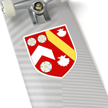 Coat Of Arms of Wadham College Oxford (England) (Coat of Arms) STICKER Vinyl Kiss-Cut Decal - The Sticker Space