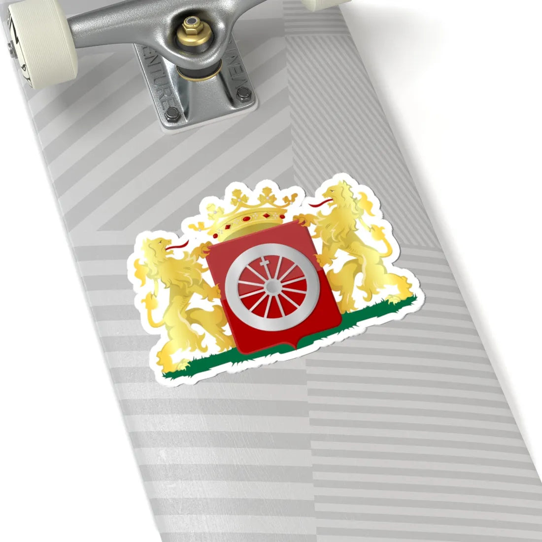 Coat of arms of Wageningen (Netherlands) (Coat of Arms) STICKER Vinyl Kiss-Cut Decal - The Sticker Space