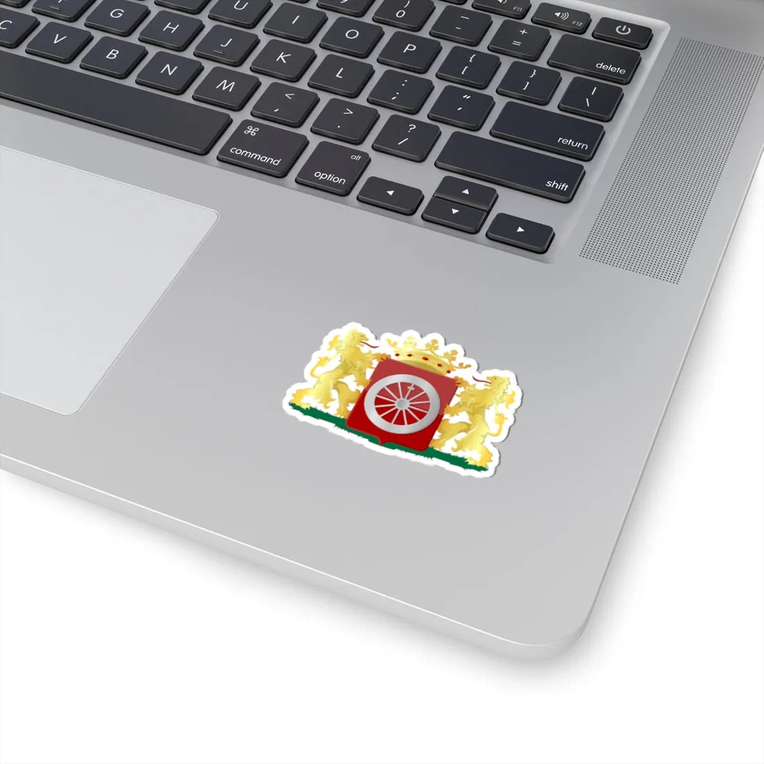 Coat of arms of Wageningen (Netherlands) (Coat of Arms) STICKER Vinyl Kiss-Cut Decal - The Sticker Space