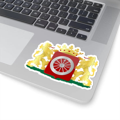 Coat of arms of Wageningen (Netherlands) (Coat of Arms) STICKER Vinyl Kiss-Cut Decal - The Sticker Space
