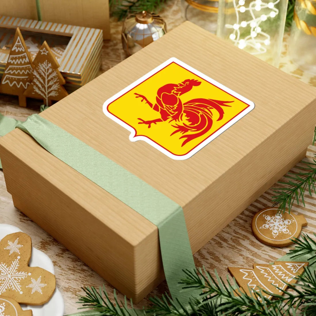 Coat of arms of Wallonia (Belgium) (Coat of Arms) STICKER Vinyl Kiss-Cut Decal - The Sticker Space