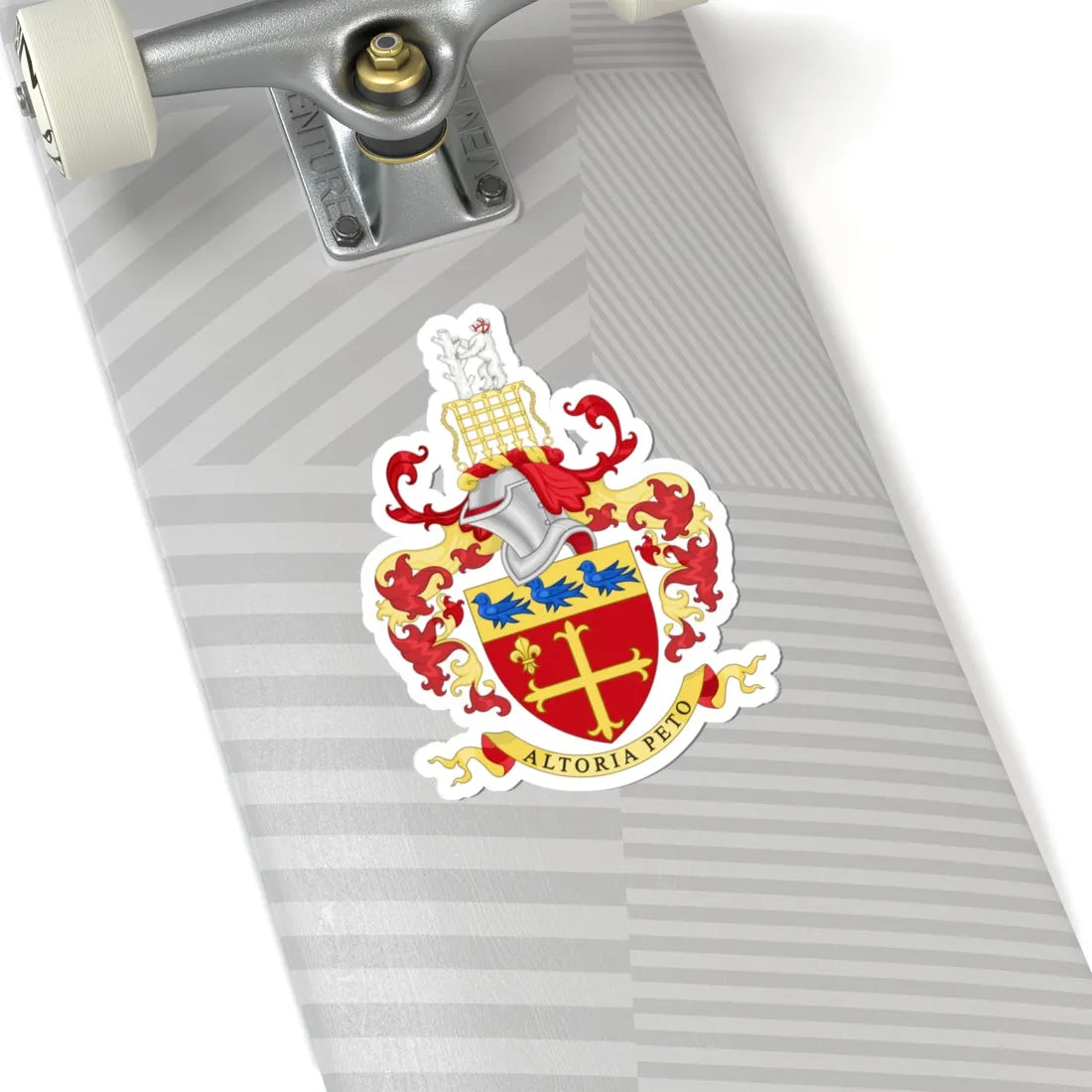 Coat of Arms of Warwick School (England) (Coat of Arms) STICKER Vinyl Kiss-Cut Decal - The Sticker Space