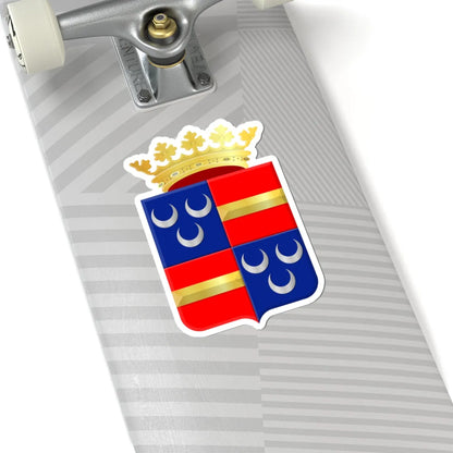 Coat of arms of Wassenaar (Netherlands) (Coat of Arms) STICKER Vinyl Kiss-Cut Decal - The Sticker Space