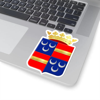 Coat of arms of Wassenaar (Netherlands) (Coat of Arms) STICKER Vinyl Kiss-Cut Decal - The Sticker Space