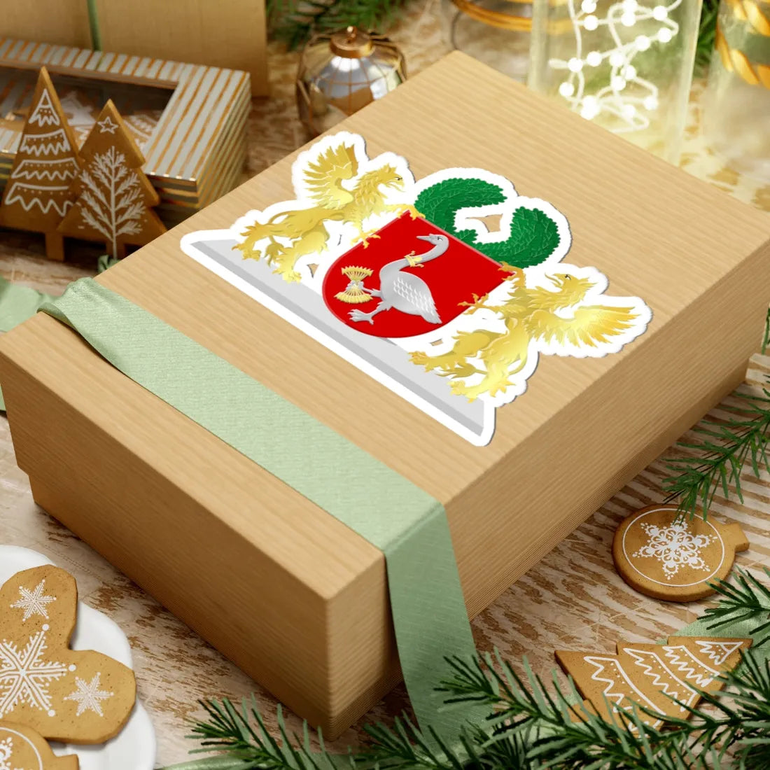 Coat of arms of Waterland (Netherlands) (Coat of Arms) STICKER Vinyl Kiss-Cut Decal - The Sticker Space